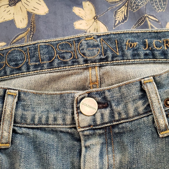 j crew goldsign destructed jeans sz 29 - Picture 7 of 7